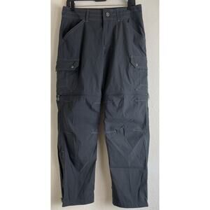 Kuhl Renegade Convertible Stealth Zip Pants Shorts Gray Cargo Hiking Men's 30x30